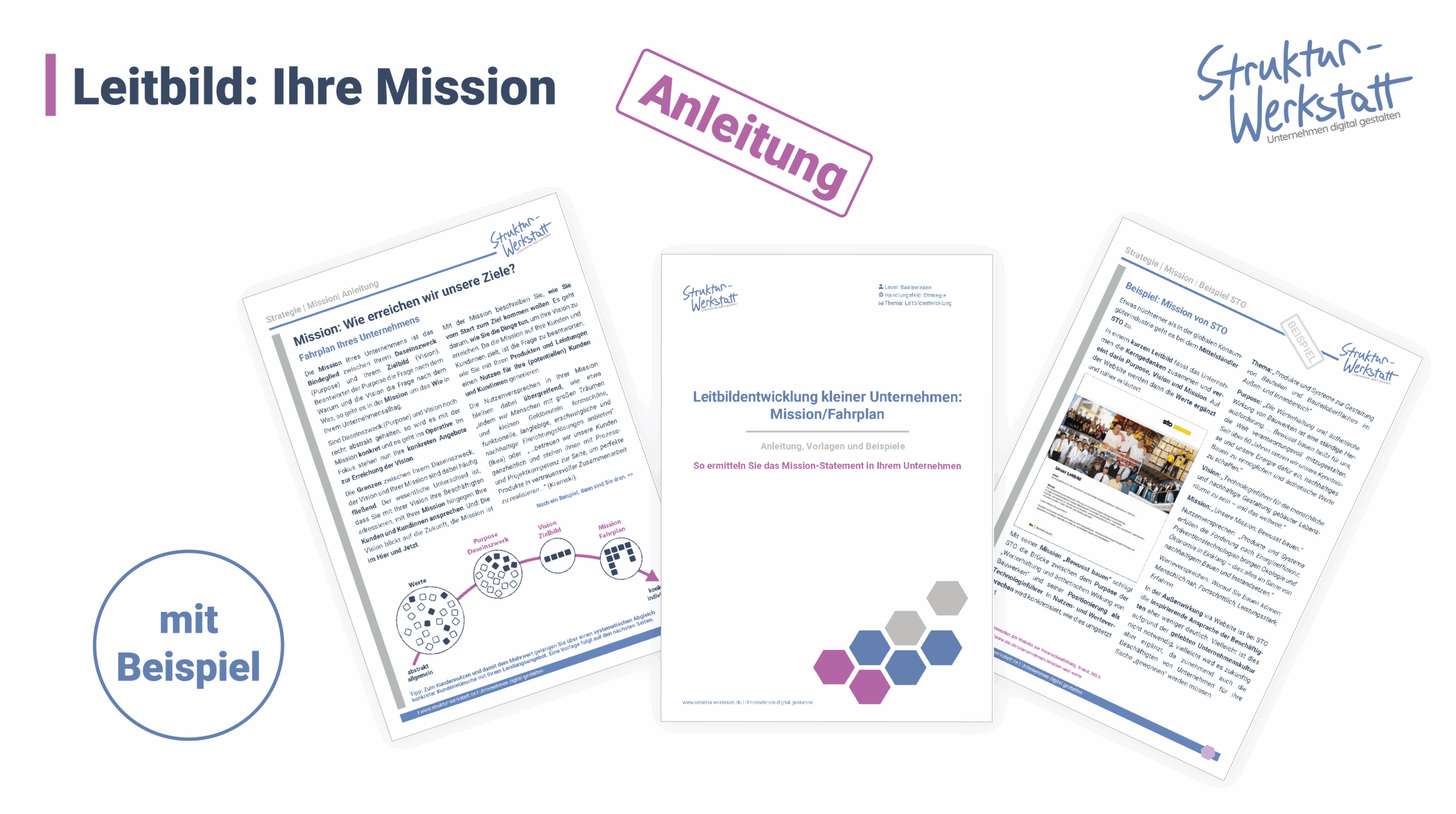 Preview Anleitung Leitbild entwickeln Mission