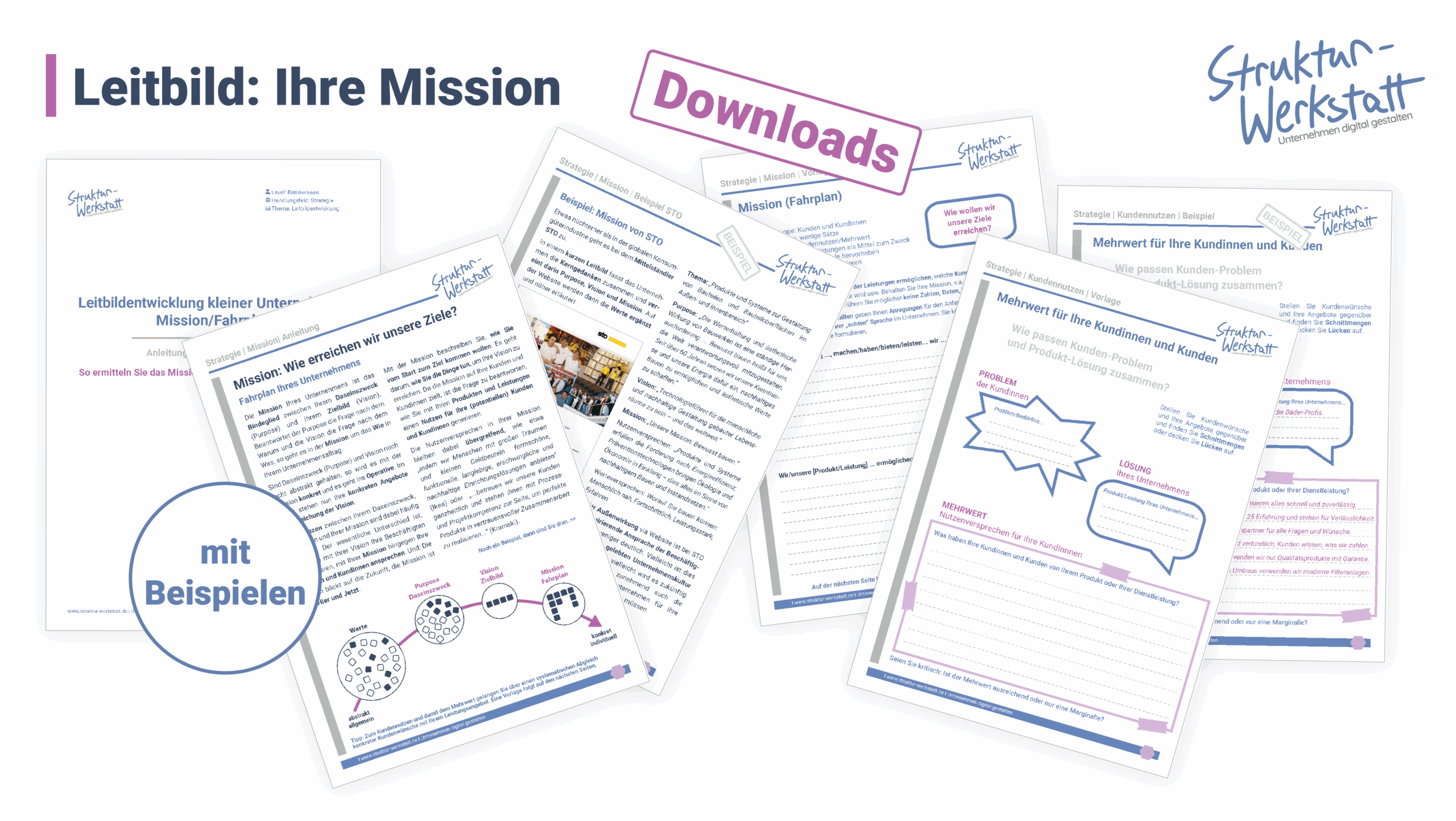 Preview Downloads Leitbild entwickeln Mission