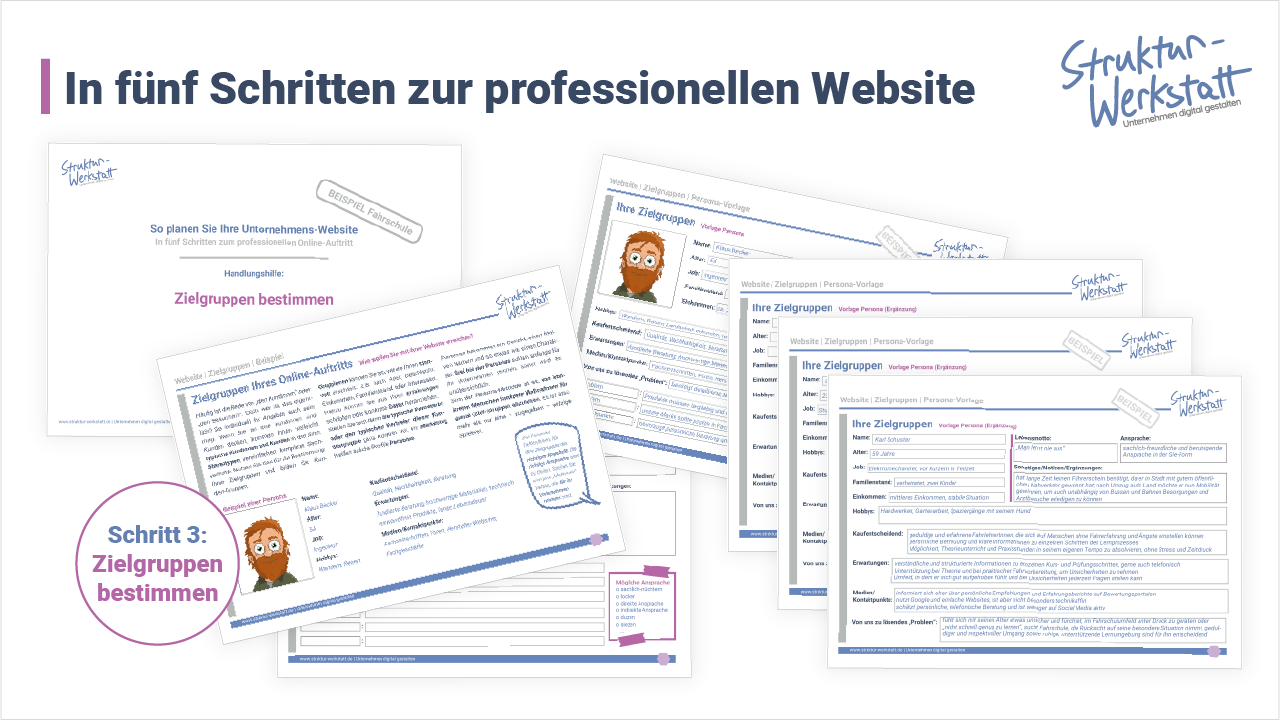 Preview Website Zielgruppen bestimmen