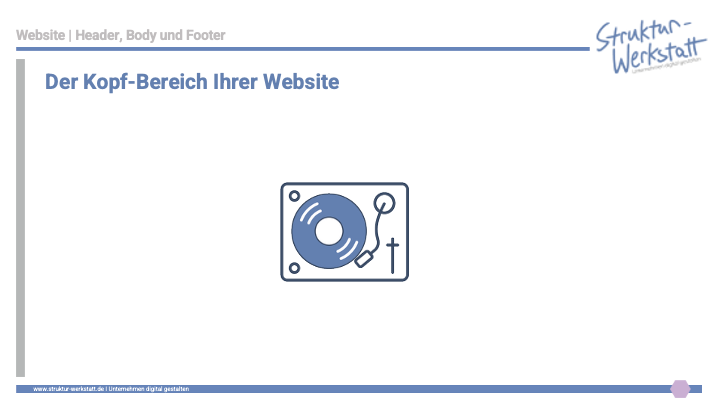 Preview Audio-Kurs Grundlagen der Website-Erstellung Schritt 5 Header 1