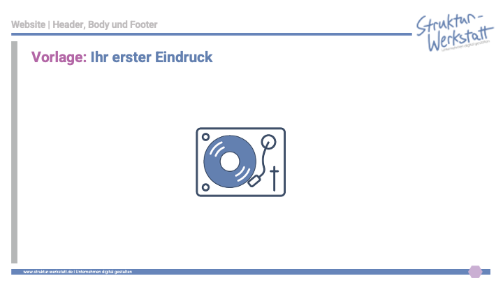 Vorschau Audio-Kurs Grundlagen der Website-Erstellung Schritt 5 Header 2