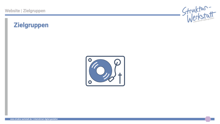 Preview Audio-Kurs Grundlagen der Website-Erstellung Schritt 1 Profil Zielgruppen 2