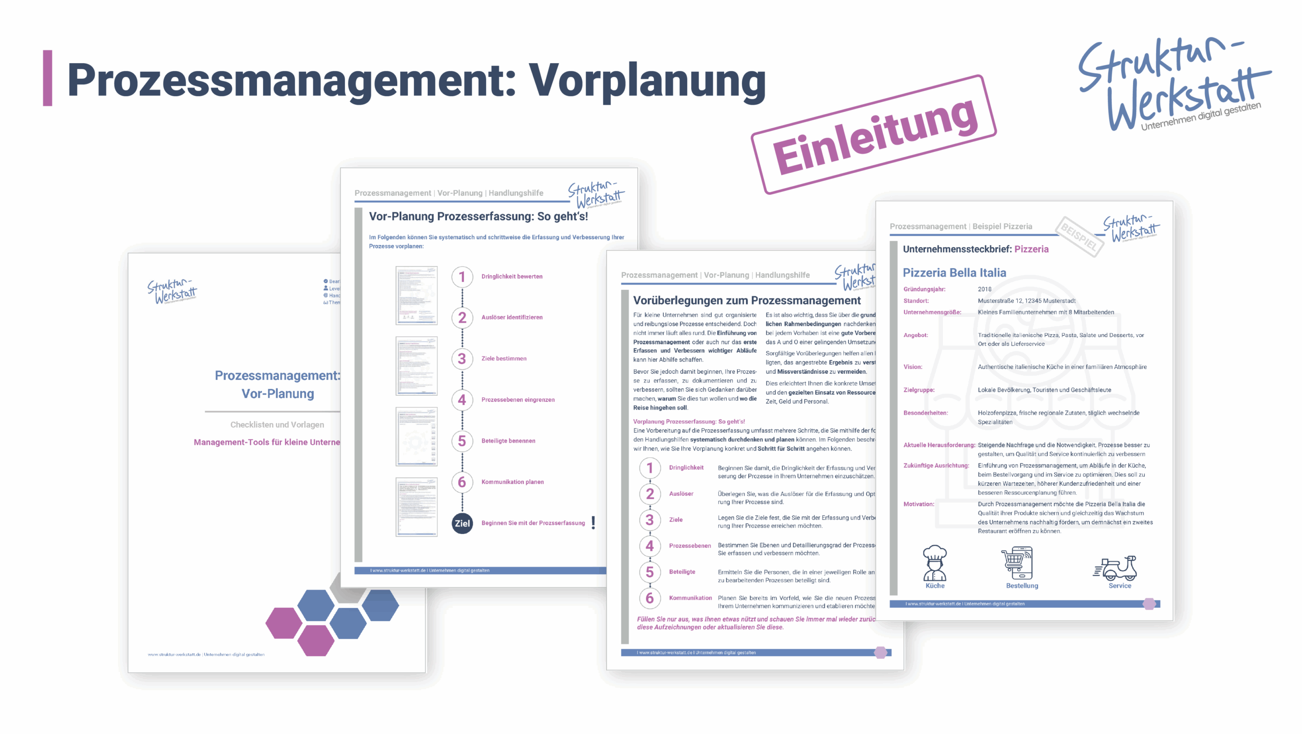 Preview Anleitung Prozessmanagement Vorplanung Einleitung
