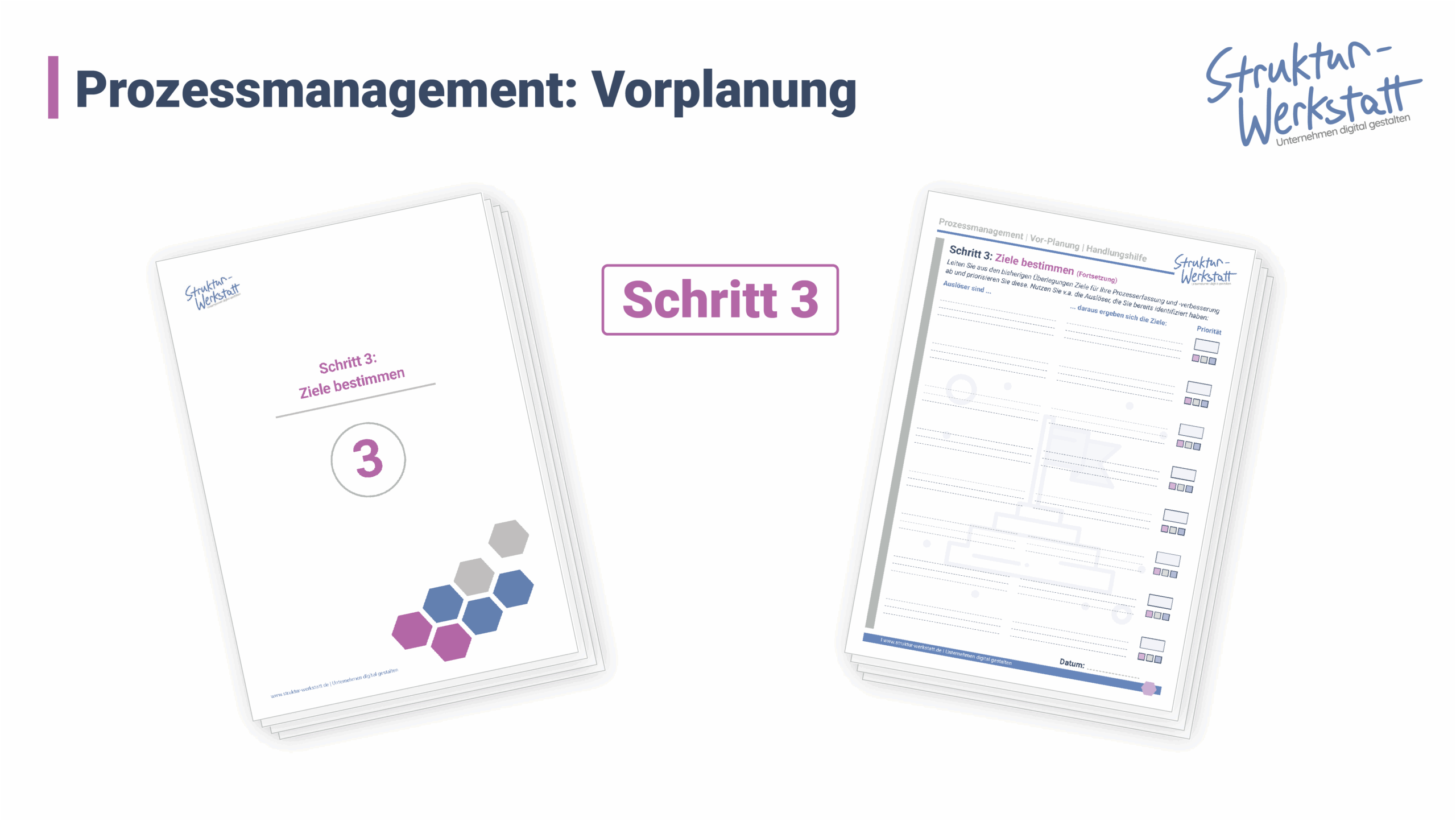 Preview Anleitung Prozessmanagement Vorplanung Schritt 3 Ziele