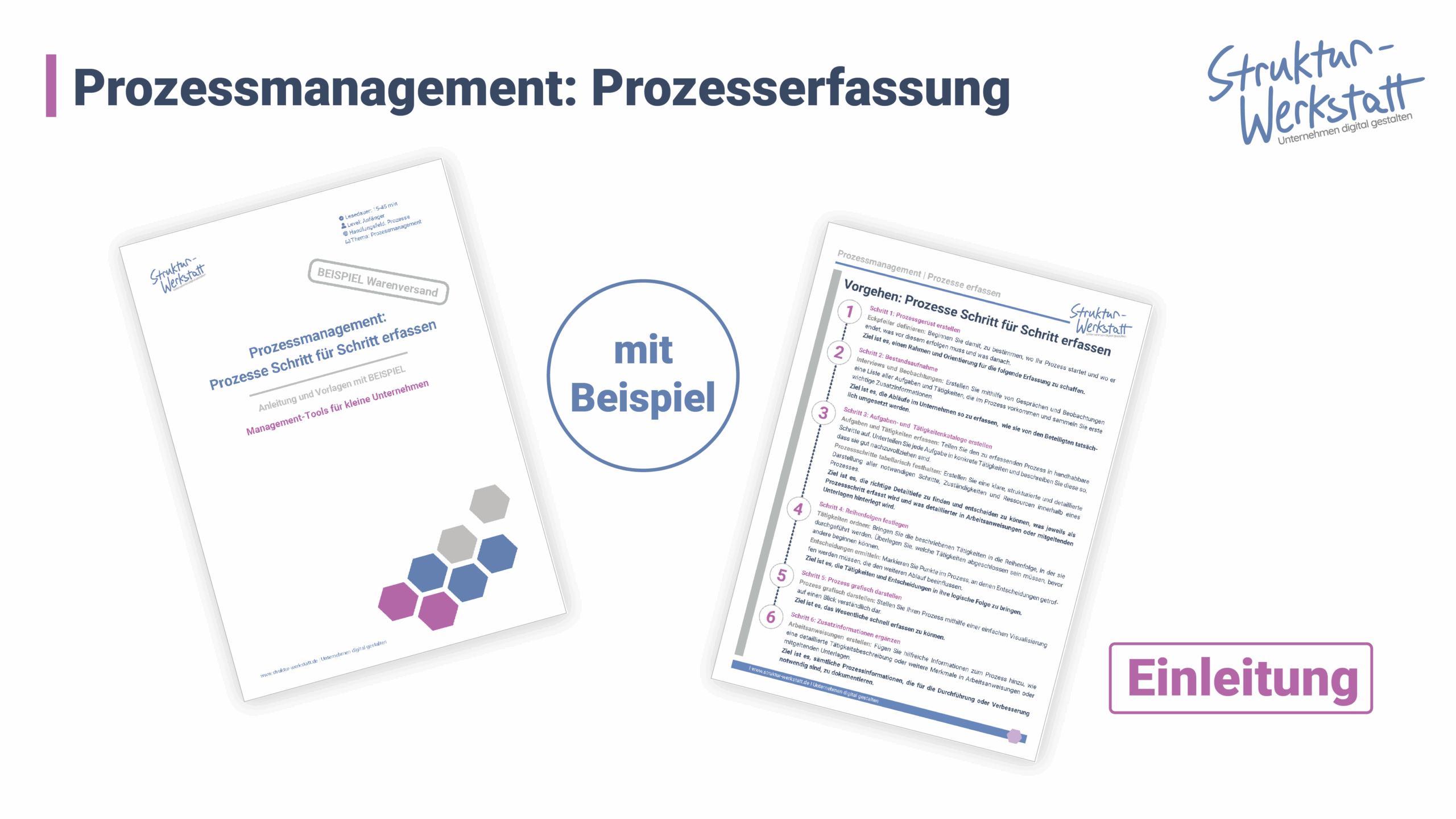 Preview Anleitung Prozessmanagement Prozesserfassung Einleitung